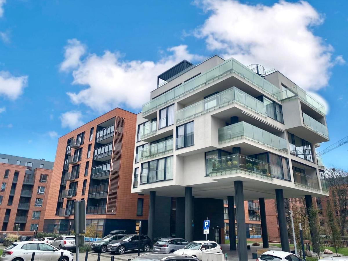 Apartament W Sercu Gdanska Z Parkingiem Podziemnym Buitenkant foto