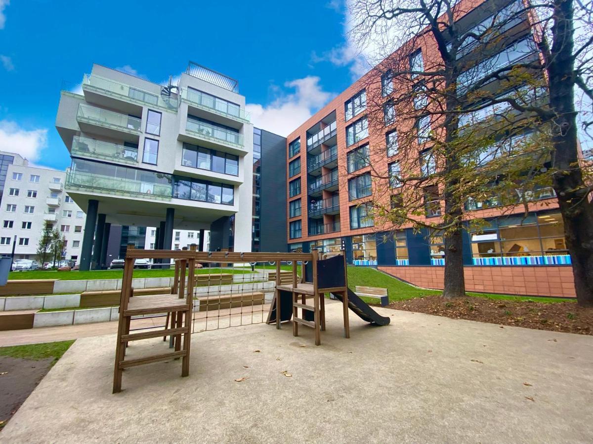 Apartament W Sercu Gdanska Z Parkingiem Podziemnym Buitenkant foto